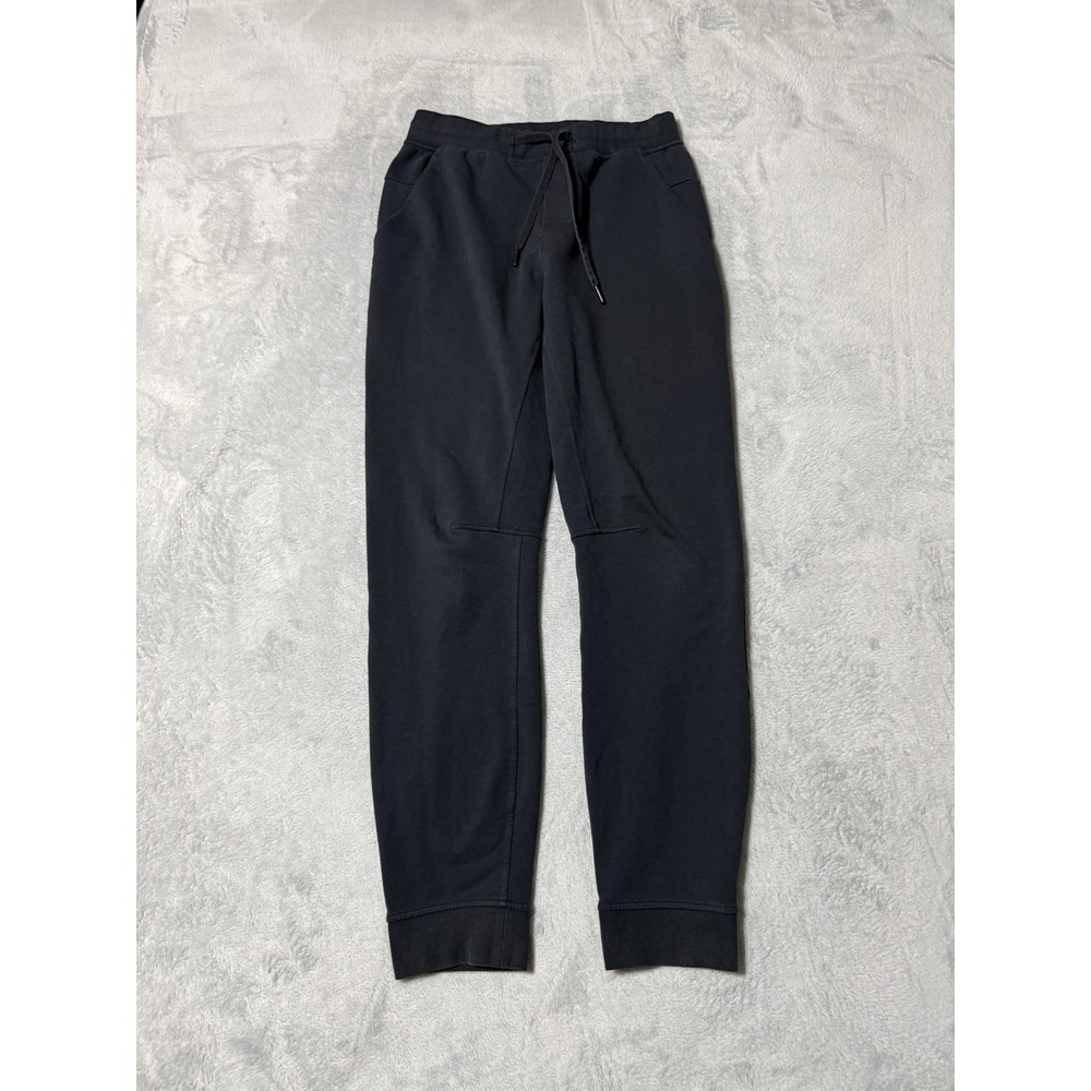Lululemon City Sweat Jogger Pants Mens Small Black Gym Running Athletic